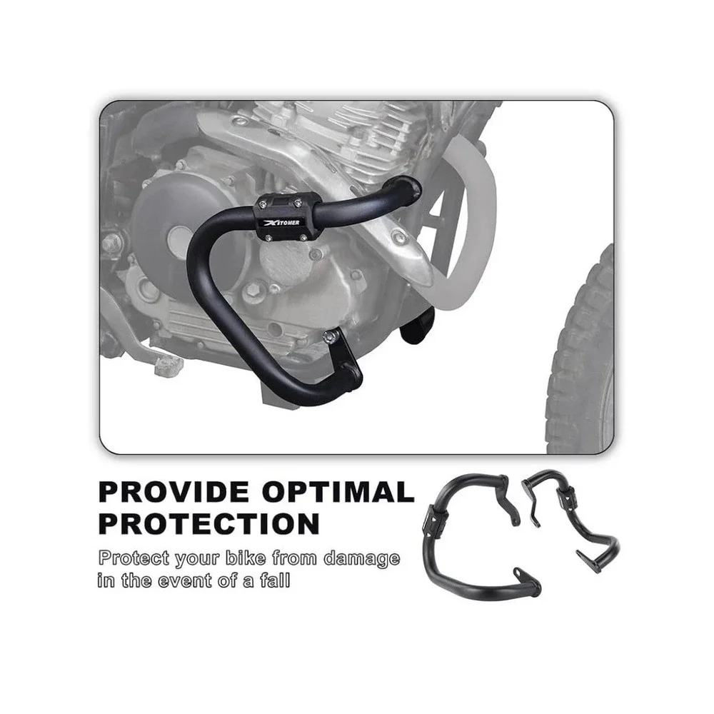 Motorcycle Engine Guard Compatible with XT250 2025, XT250 / XT250X 2008-2011